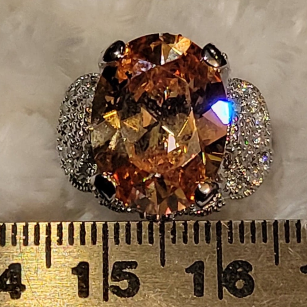 STUNNING Joseph Esposito .925 cocktail ring - Picture 3 of 11